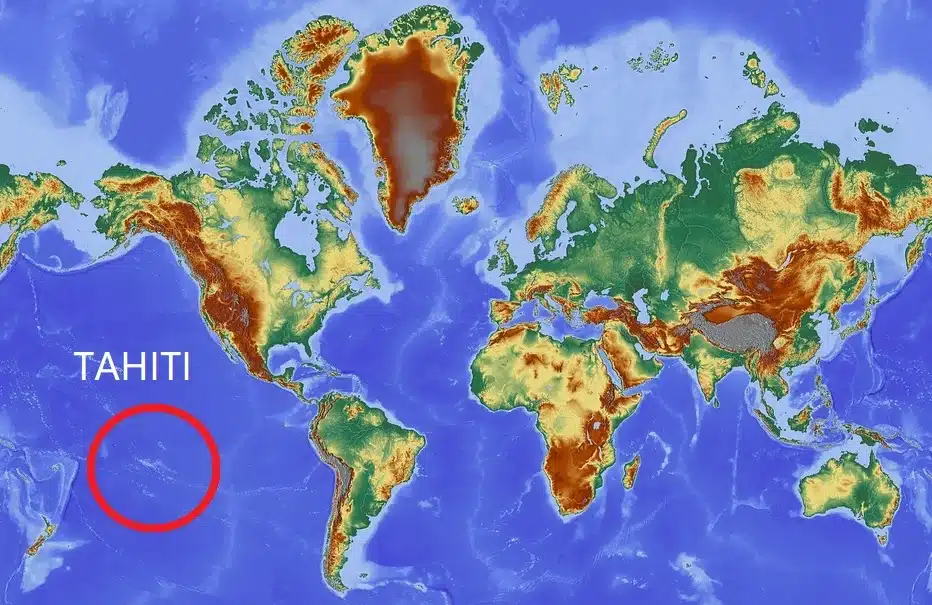 Tahiti dove si trova?